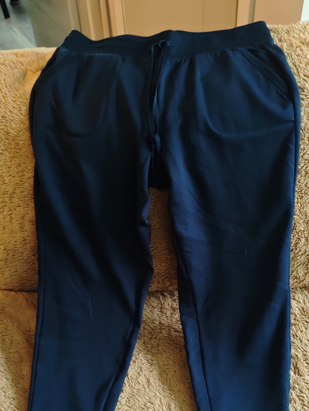 Athletic Works Navy Drawstring Joggers